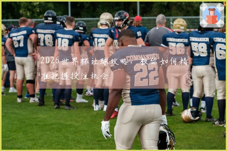 2026世界杯让球攻略，教你如何精准把握投注机会